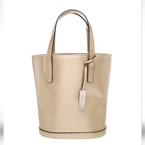 Burberry London Authentic Leather Top Handle Bag